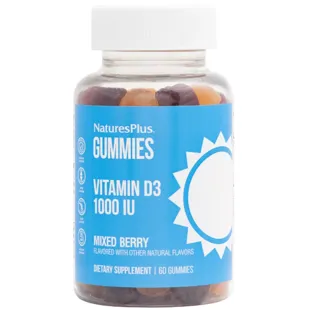 Nature's Plus Vitamin D3 60 Gummies