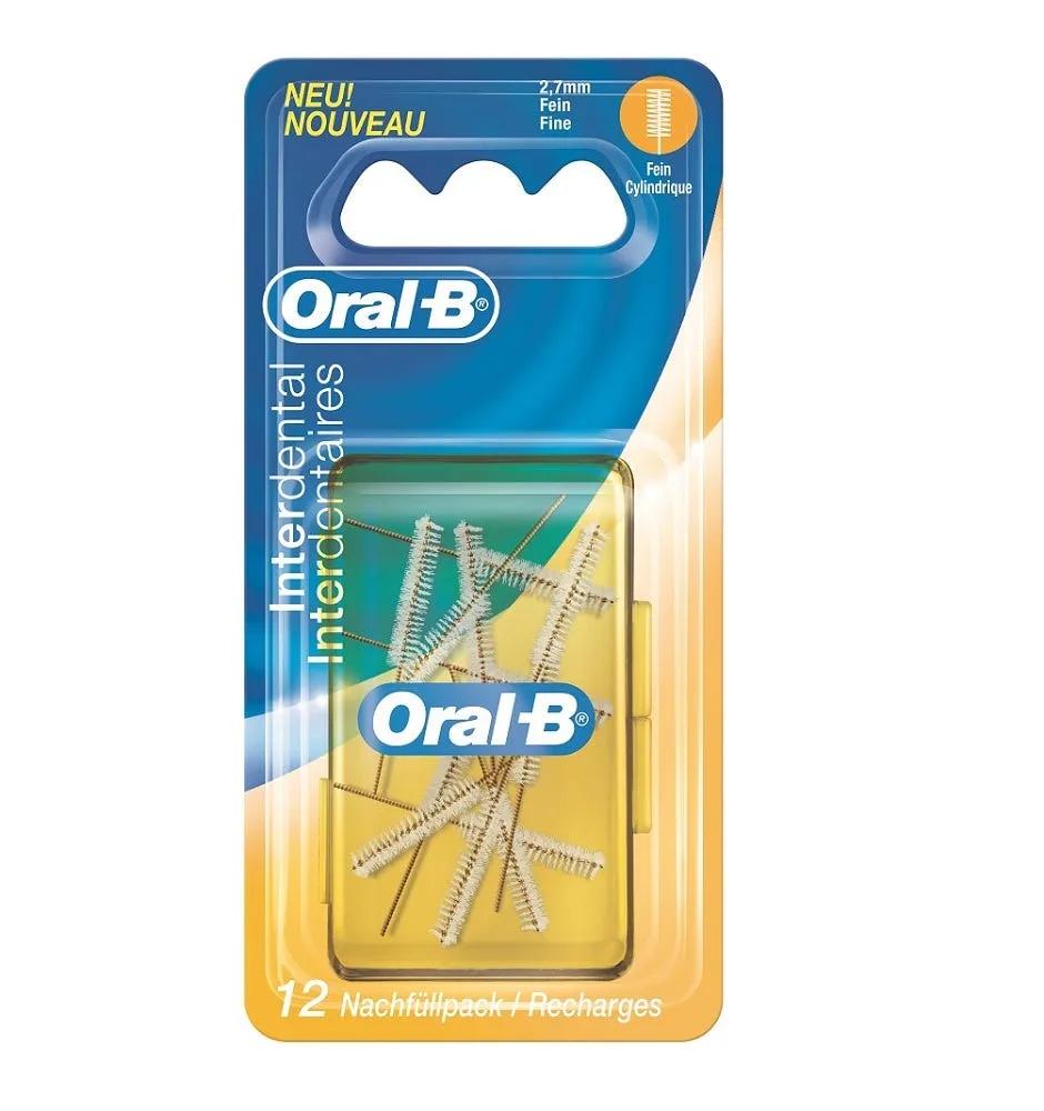 Oral-B Scovolino Ultrafine 2,7 mm Ricambi 12 Pezzi