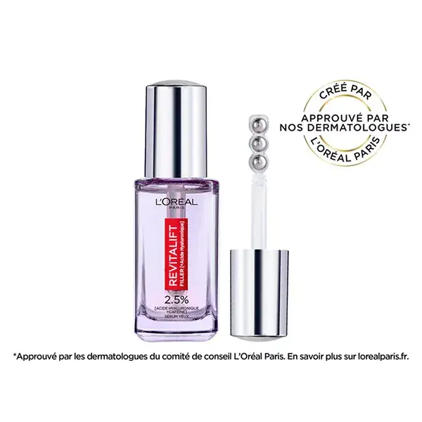 L'Oréal Paris Revitalift Filler Eye Serum with Hyaluronic Acid and Caffeine 20ml