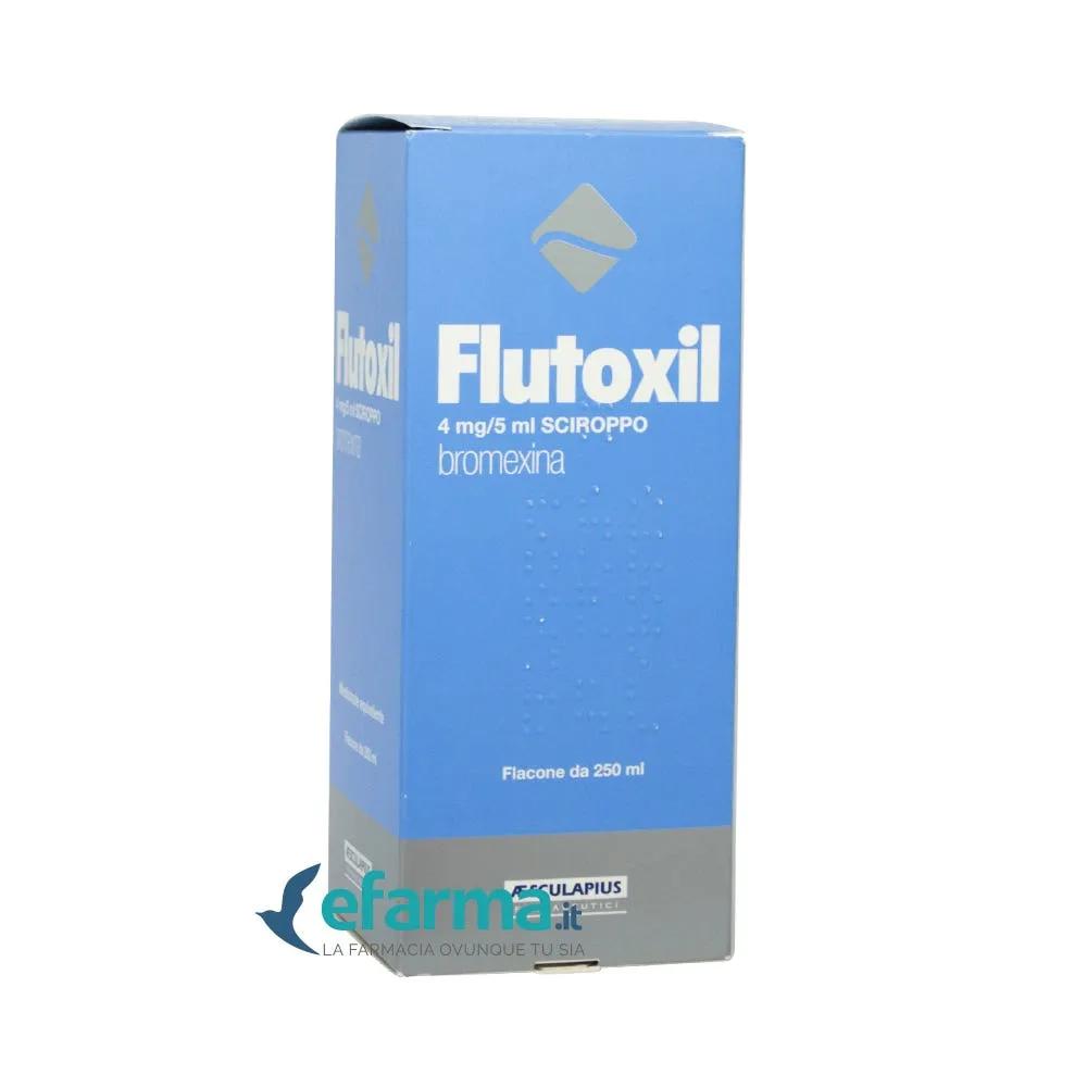 Flutoxil Sciroppo 5mg/5ml Bromexina cloridrato Flacone 250 ml