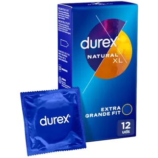 Durex Preservativo Natural XL 12 Uds