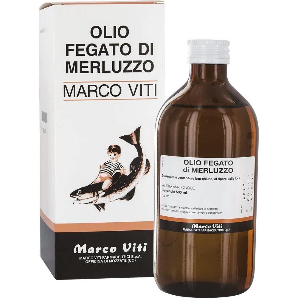 Marco Viti Olio Di Fegato Di Merluzzo 500ml