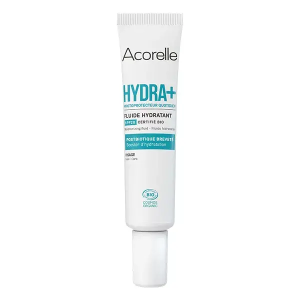 Acorelle Hydra+ Fluido Idratante Viso SPF20 Bio 40ml