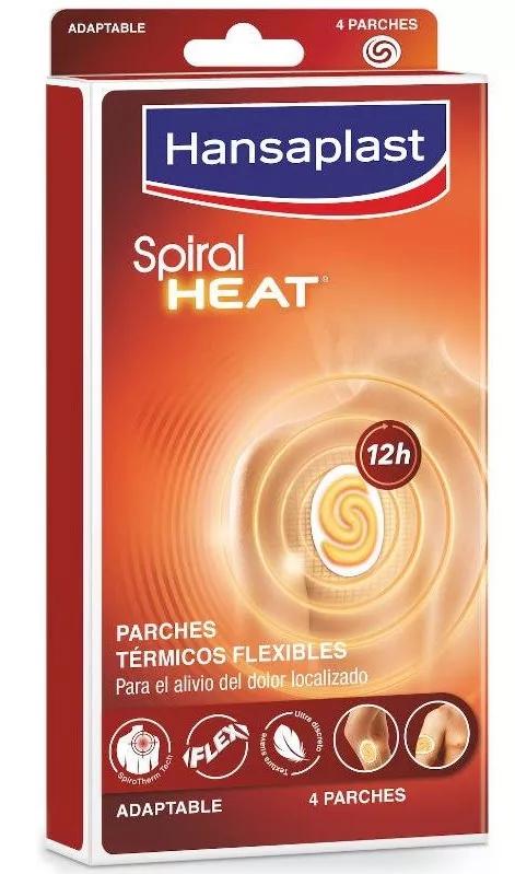 Hansaplast Parches Spiral Heat Adaptables 4 Uds