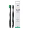 Atida Hygiène Bucco-Dentaire Brosse à Dents Adulte Medium Vert Blanc 2 unités