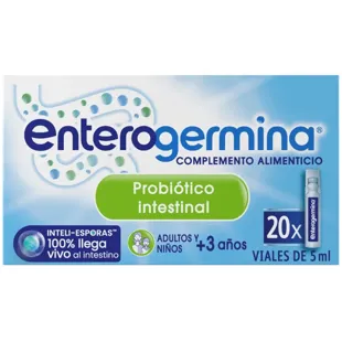 Enterogermina Intestinal Probiotic 20 Vials