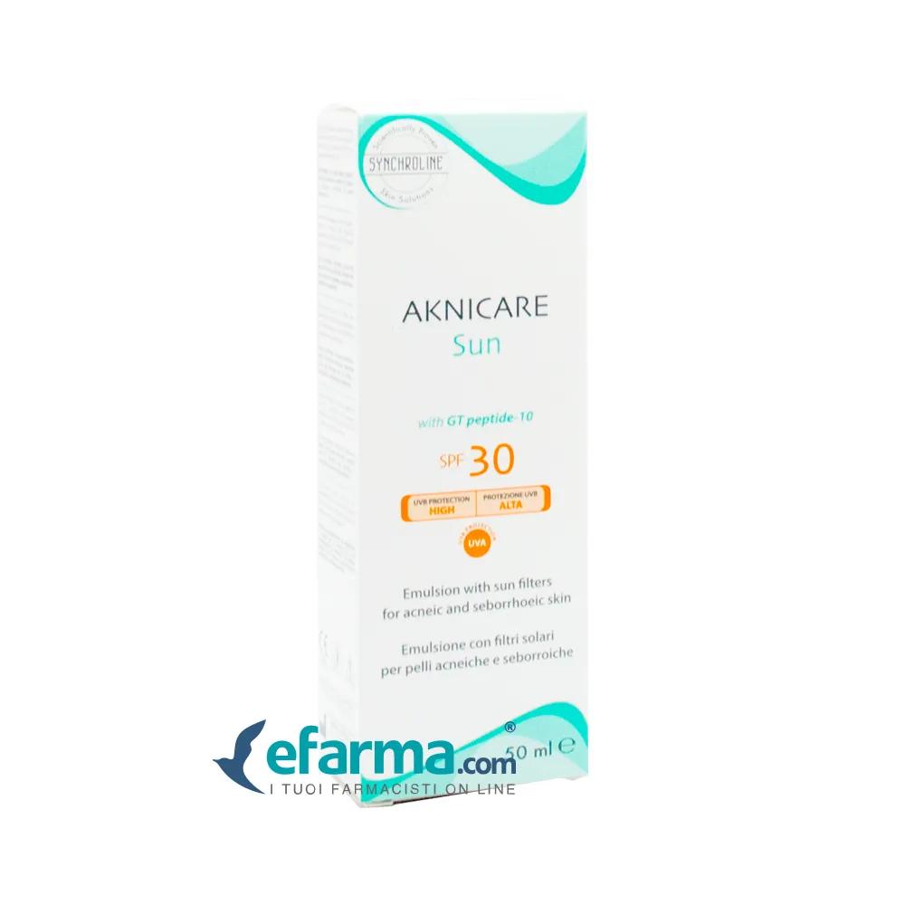 Aknicare Suna SPF 30 Crema Solare Pelle Grassa 50 ml