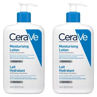 Lozione idratante viso e corpo CeraVe 2x473ml