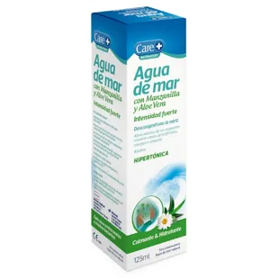 Care+ Agua de Mar Hipertónica Nasal Adultos Spray 125 ml