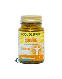 Body Spring Spirulina Integratore Ricostituente 50 Capsule