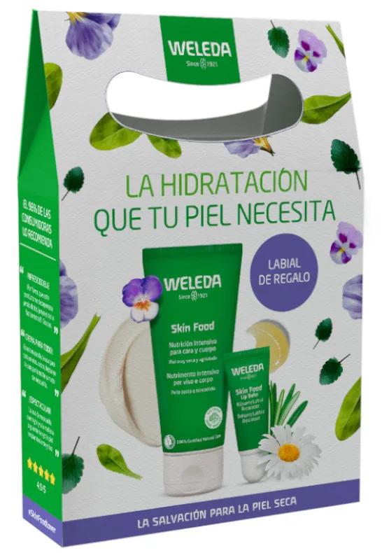 Weleda Skin Food Original reparierende SOS-Creme 75 ml + Lippenbalsam 8 ml GESCHENK