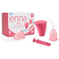 Enna Cycle Copa Menstrual Talla M 2uds + Aplicador