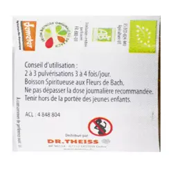 Dr Theiss Complexe Fleurs de Bach N°1 Urgence 20ml