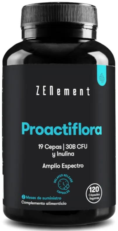 ZENement Proactiflora 19 soorten met inuline 120 veganistische capsules