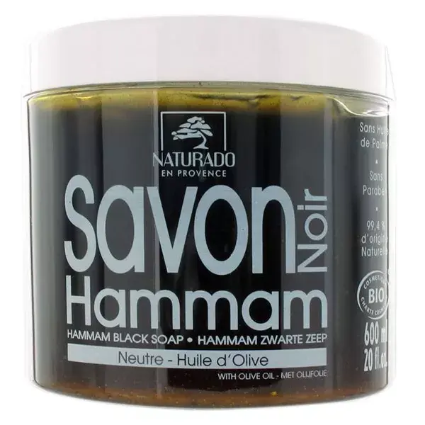 Naturado Savon Noir Hammam Bio 600ml