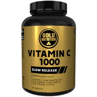 GoldNutrition Vitamin C 1000 mg Slow Release 60 Capsules