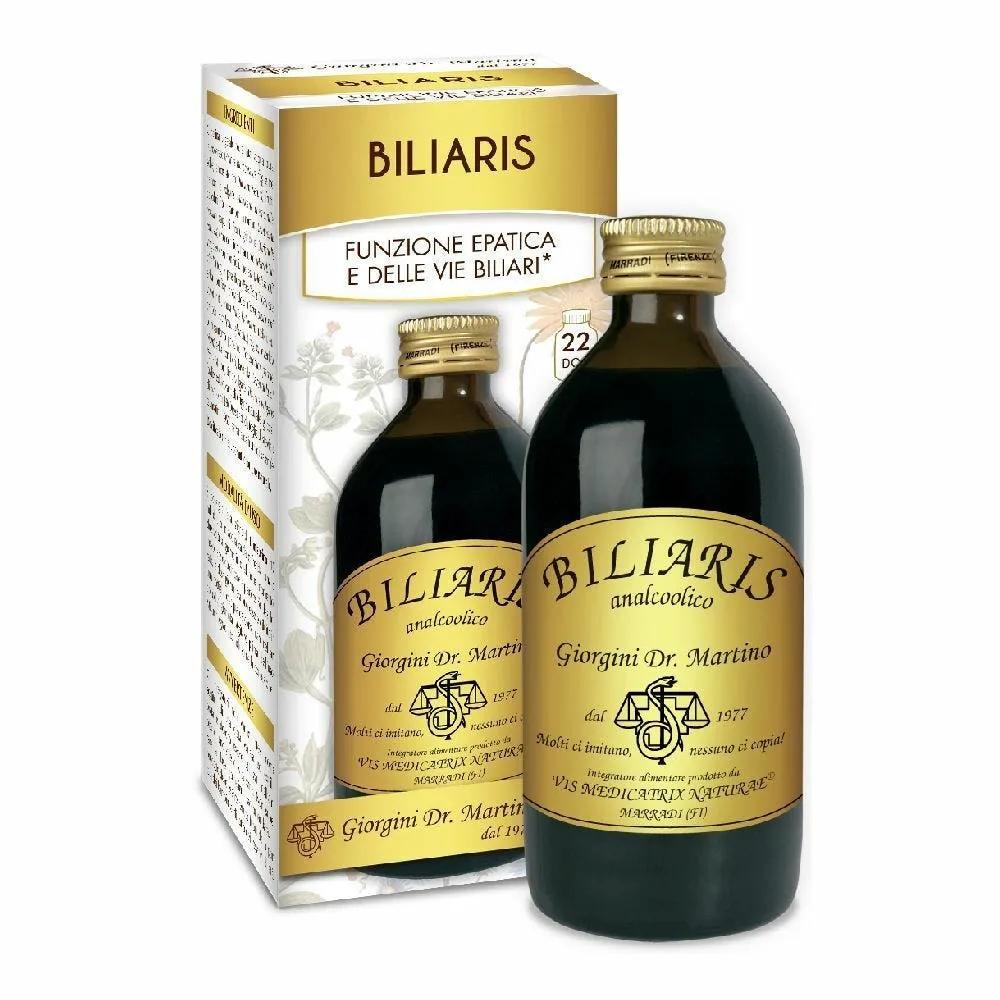 Dr. Giorgini Biliaris Liquido Analcolico Integratore Vie Biliari 200 ml