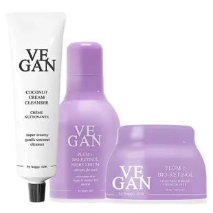 Set per la pelle Deluxe Vegan by Happy Skin Bio-Retinol