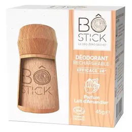 Bô Stick Lait d'Amandier Duo Applicateur Bois et Déodorant Solide 45g