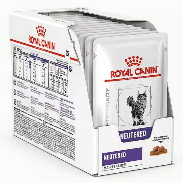 Royal Canin Health Management Chat Neutered Maintenance Alimento Húmedo 12 x 85g