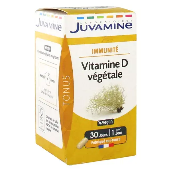 Juvamine Capital Osseux Vitamina D3 de Líquen de los Renos 30 comprimidos