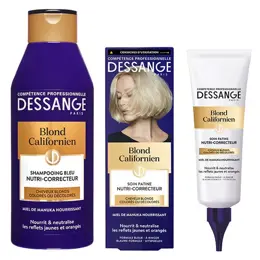 Dessange Blond Californien Routine Protectrice pour Cheveux Blonds Colorés