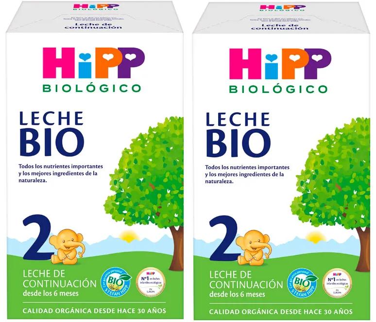 HIPP Lait Bio 2 Suite +6m 2x600 gr