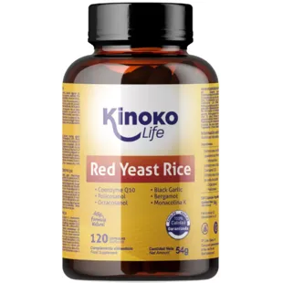 Kinoko Life Yeast Red Rice 120 Capsules