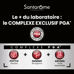 Santarome - Maca 1500 Tribulus Ginseng Gingembre - Tonus sexuel - 30 comprimés