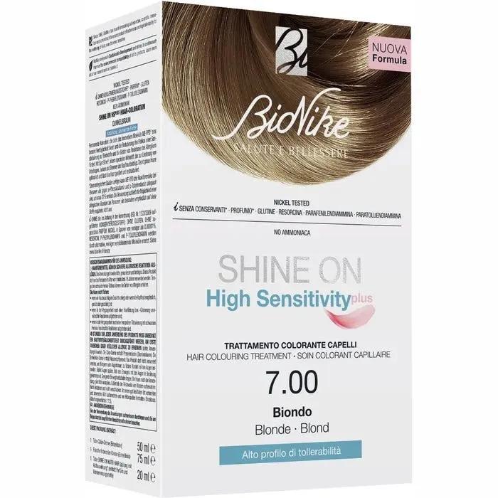 Bionike Shine On High Sensitivity Plus Tintura Per Capelli Biondo 7.00