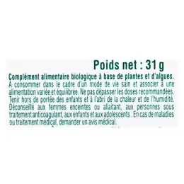 Biosens Elimination Ventre Plat Bio 60 gélules végétales