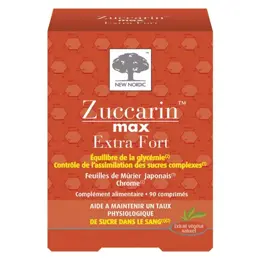 New Nordic Zuccarin Mûrier Extra Fort 90 comprimés