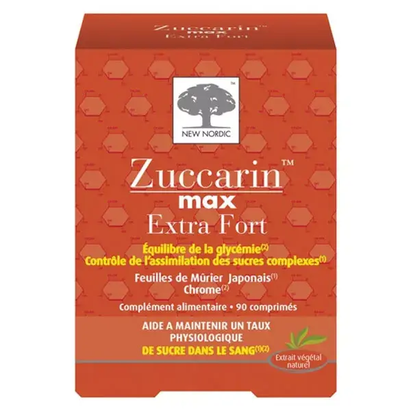 New Nordic Zuccarin Gelso Extra Forte 90 compresse