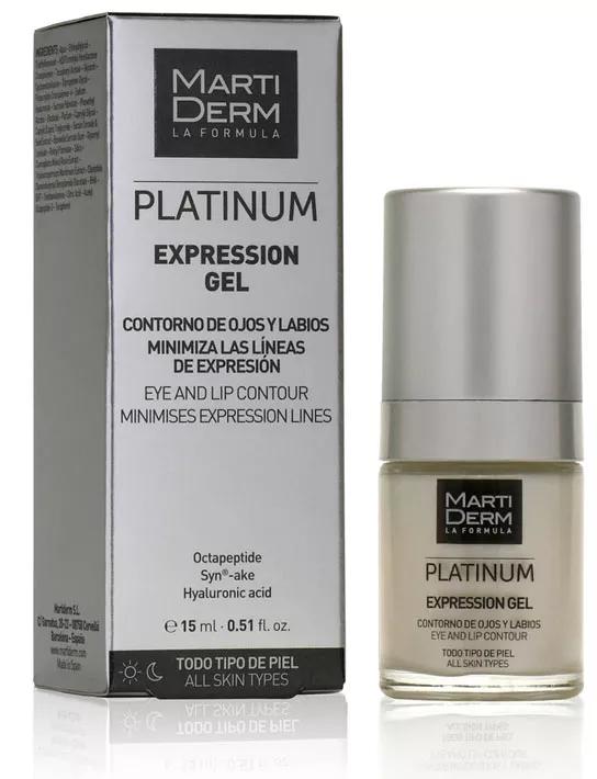 Martiderm Expression Platinum Oog- en Lipcontour 15 ml