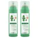 Klorane Duo Spray Shampoing Sec à l'Ortie Teinté Cheveux Gras Châtains à Bruns Lot de 2 x 150ml