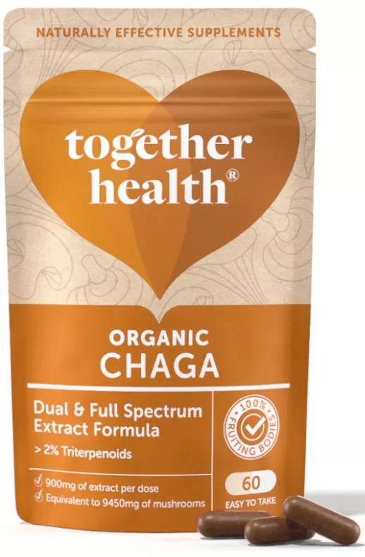 Together Health Organic Chaga Mushroom 60 Capsules