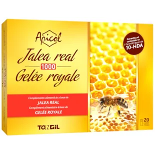 Gelée Royale Tongil Apicol 1000 20 Flacons