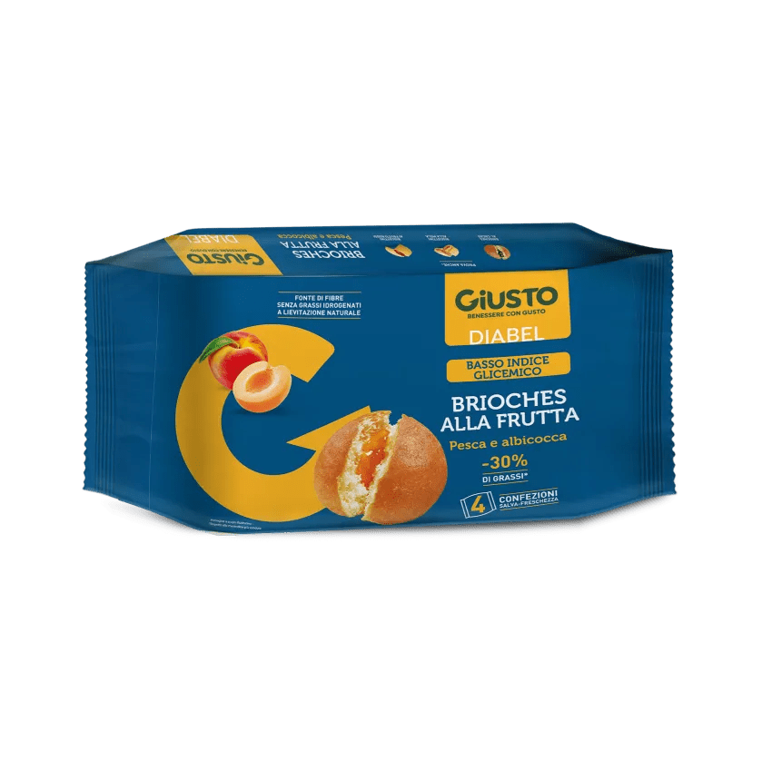 Giusto Brioches Alla Frutta Big 180G (4X45G)