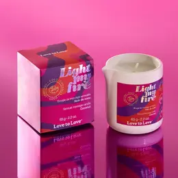 Love to Love Light My Fire Noix de Coco - Bougie de Massage - 65g