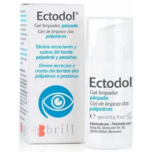 PAUPIERES Nettoyant Ectodol Gel Brill Pharma 15ml
