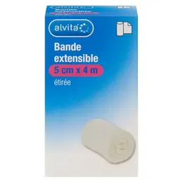 Alvita Bande Extensible 5cm x 4m 1 unité