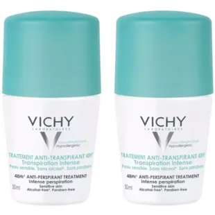 Vichy Desodorante Antitranspirante 48H Roll-on 2x50 ml