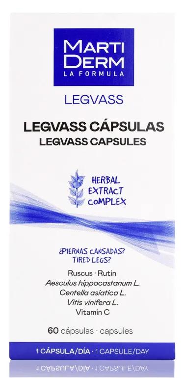 Martiderm Legvass 60 capsule