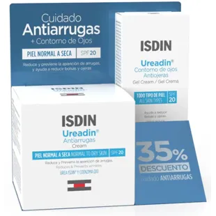 ISDIN Pack Ureadin Anti-Falten-Creme SPF20 50ml + Augenkontur SPF20 15ml