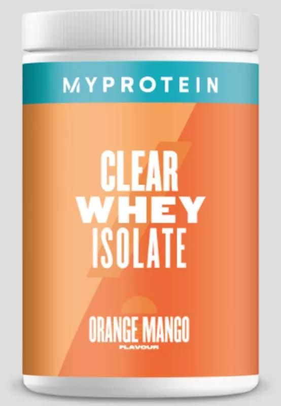 Myprotein Whey Isolate Clear Orange Mango 20 Dosen