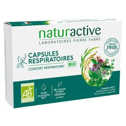 Naturactive GAE Capsules repiratoires Bio aux Huiles Essentielles 30 capsules