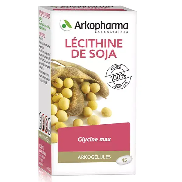 Arkocaps lecithin of soya 45 capsules