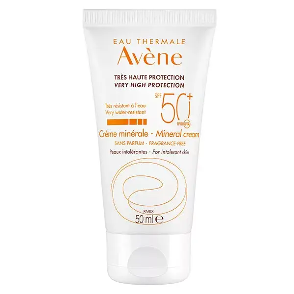 Avene Sun Mineral Cream SPF50+ Face 50ml