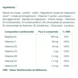 Nutreov Physcience Magné Control Junior Orange 30 comprimés