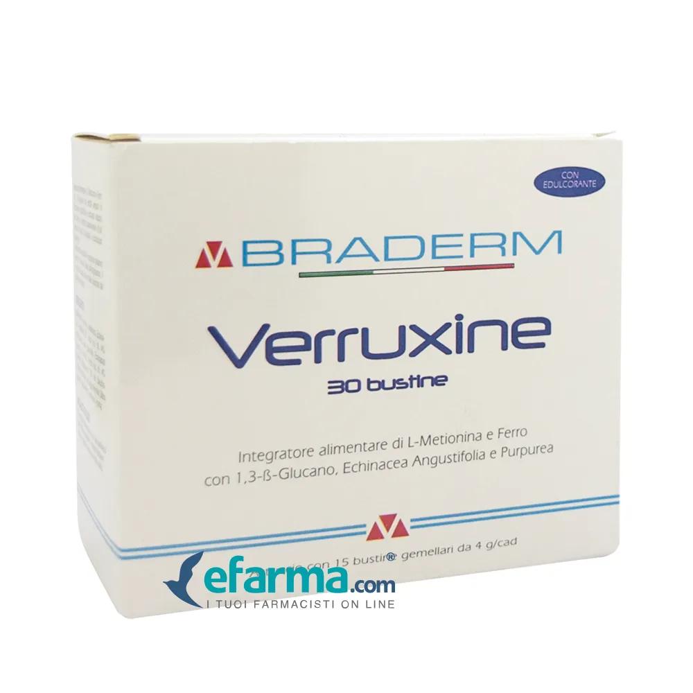 Braderm Verruxine Integratore 30 Bustine